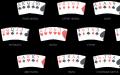 Комбинации в покере с примерами по старшинству